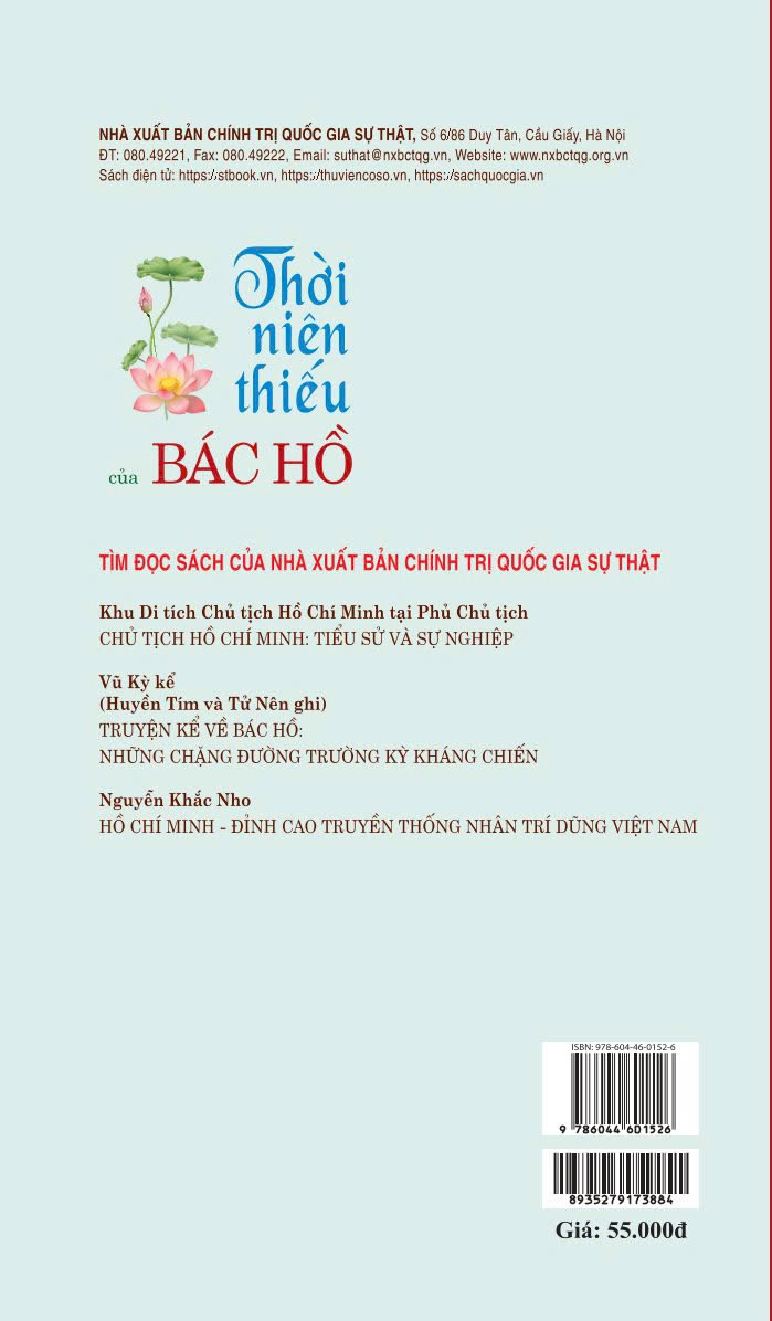 Thời niên thiếu của Bác Hồ (Xuất bản lần thứ hai)