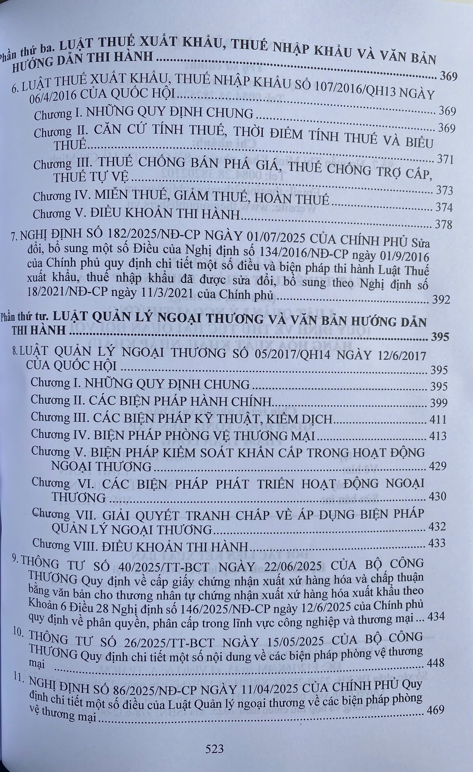 Sách - Luật Hải Quan - Luật Thuế Xuất Khẩu, Thuế Nhập Khẩu ( Sửa Đổi, Bổ Sung ) - Luật Quản Lý Ngoại Thương, Quy Định Về Thủ Tục Hải Quan Đối Với Hàng Hoá Xuất Khẩu, Nhập Khẩu