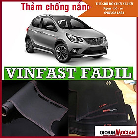 Thảm taplo vân da cacbon cao cấp dòng xe Vinfast Fadil - Fadil  mới nhất