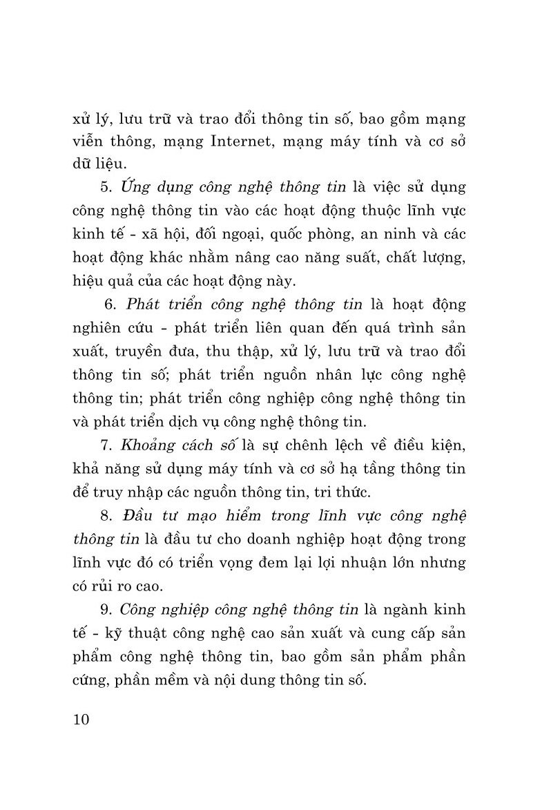 Luật công nghệ thông tin năm 2006 (sửa đổi, bổ sung năm 2017, 2023) 26.000₫