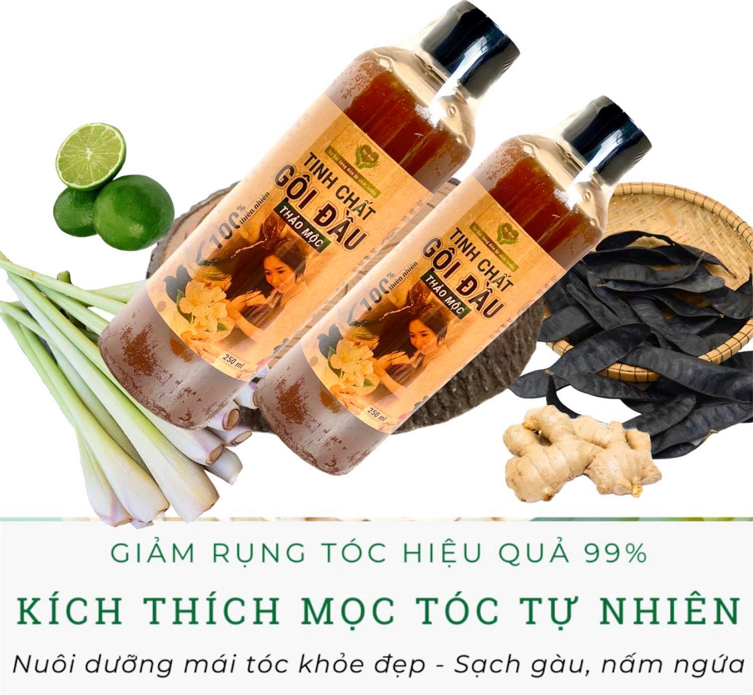 Combo Dầu Gội Thảo Mộc MẸ KEN 250ml & Tinh Dầu Bưởi Nguyên Chất MẸ KEN 100ml kích thích mọc tóc, ngăn ngừa gãy rụng, giảm nấm ngứa - Tặng kèm 1 khăn tắm