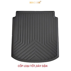 Thảm lót cốp xe ô tô tô sd4 MG7 2024 - Nhãn hiệu Macsim chất liệu nhựa TPE cao cấp màu đen
