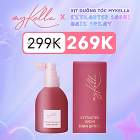 Xịt Dưỡng Tóc myKella Dưỡng Tóc Chắc Khỏe, Kích Thích Mọc Tóc Chiết Xuất Sacha Inchi 150ml