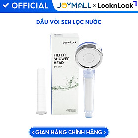 Đầu vòi sen lọc nước LocknLock 80mm LBW400 LBW401 LBW402 Filter Shower Head - Hàng chính hãng, khử độc nước - JoyMall