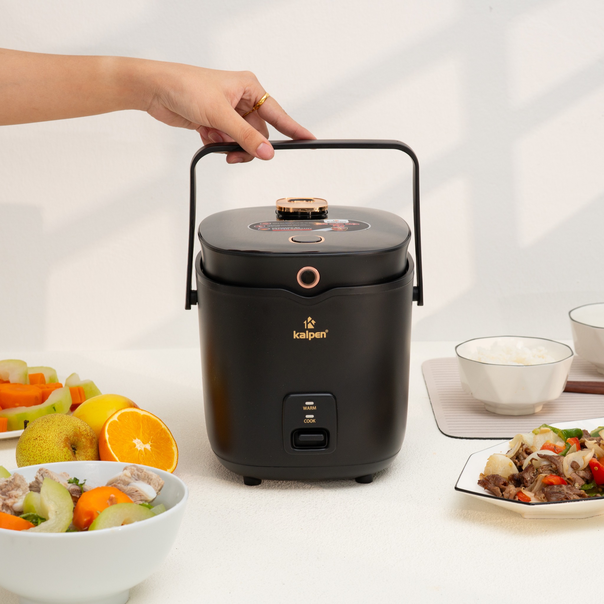 Nồi cơm điện cao cấp Kalpen R3 Dung tích 1L Hàng Chính hãng