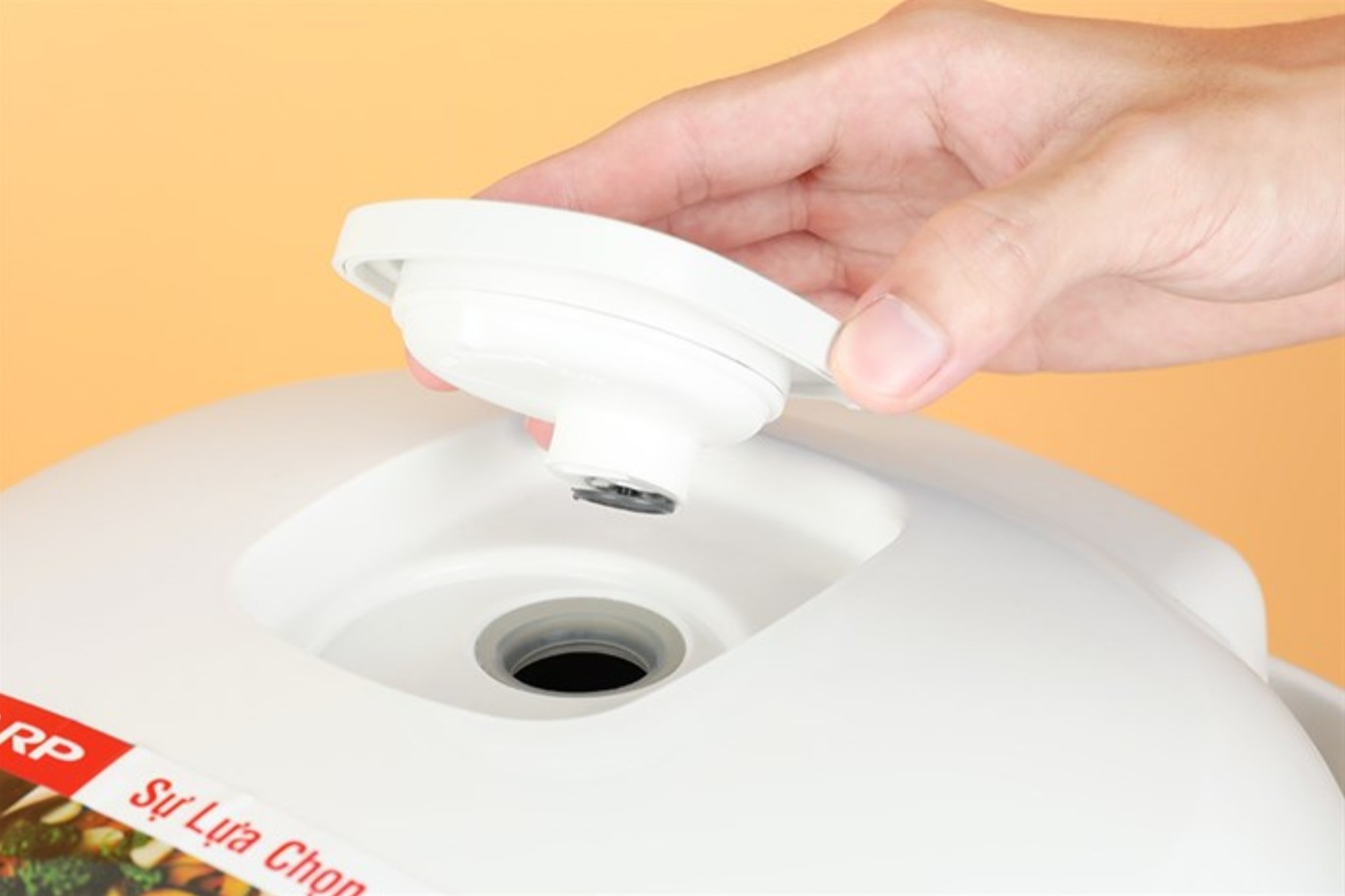 Nồi cơm điện tử Sharp 1.8 lít KS-COM183MV-WH - Hàng chính hãng