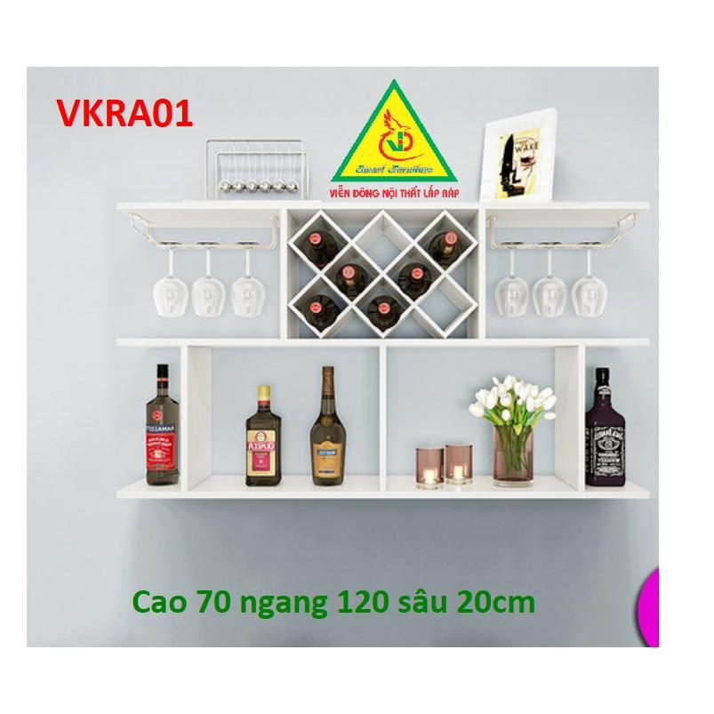Kệ trang trí treo tường VKRA01 - Nội thất lắp ráp
