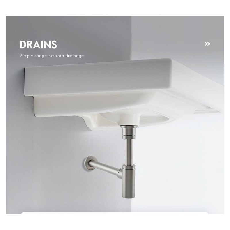 Xi phông chậu rửa mặt lavabo chất liệu đồng đúc FRAP F62-8 , F82 chính hãng