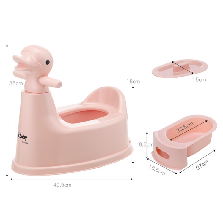 Bô vệ sinh con vịt đáng yêu cho bé- màu mới hàn quốc