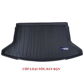 Thảm lót cốp xe ô tô Hyundai I30 2018-đến nay nhãn hiệu Macsim chất liệu TPV cao cấp màu đen (DT14)