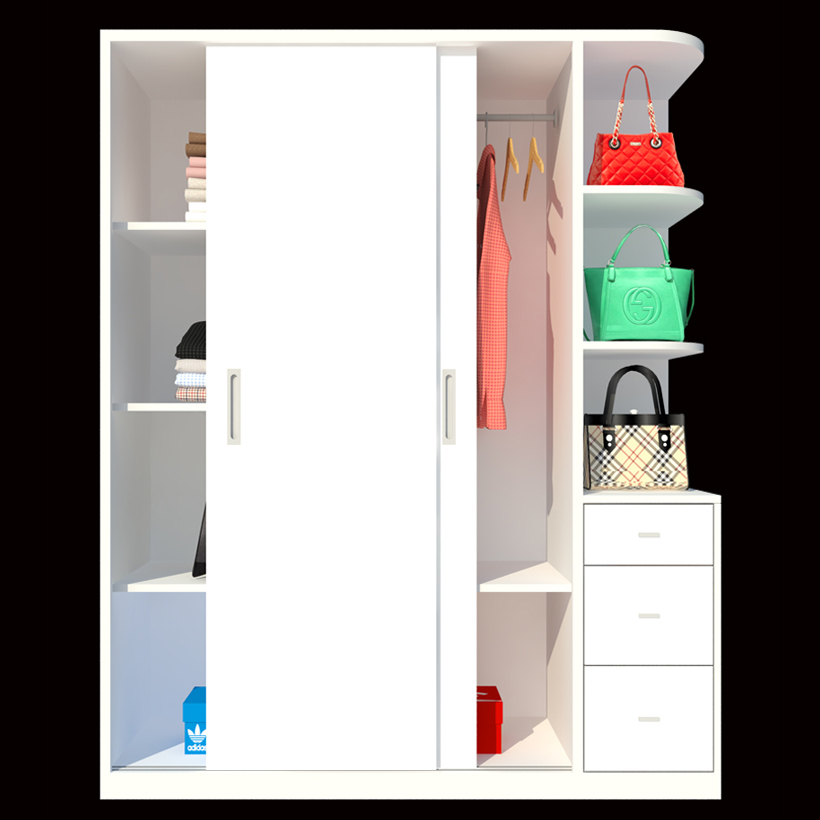 Tủ Áo Cửa Lùa FT196 (160cm x 200cm)