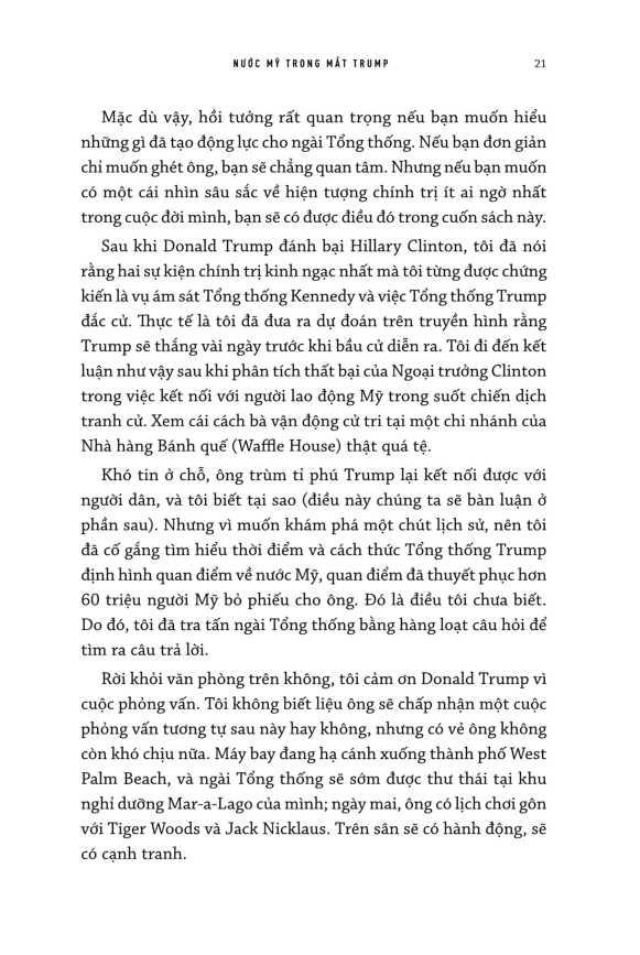 Nước Mỹ Trong Mắt Trump