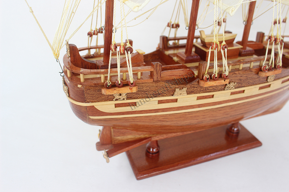 Mô hình thuyền buôn France II 56cm Thuận Buồm Xuôi Gió