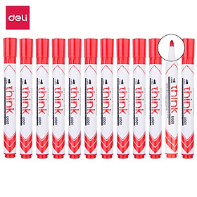 Bút dạ viết bảng Deli - xóa được - Mực xanh/đen/đỏ - 1 chiếc – EU00120/ EU00130 / EU00140