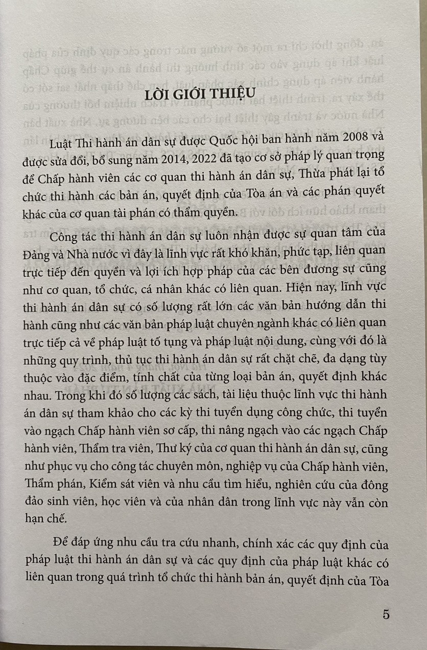 Cẩm Nang Thi Hành Án Dân Sự