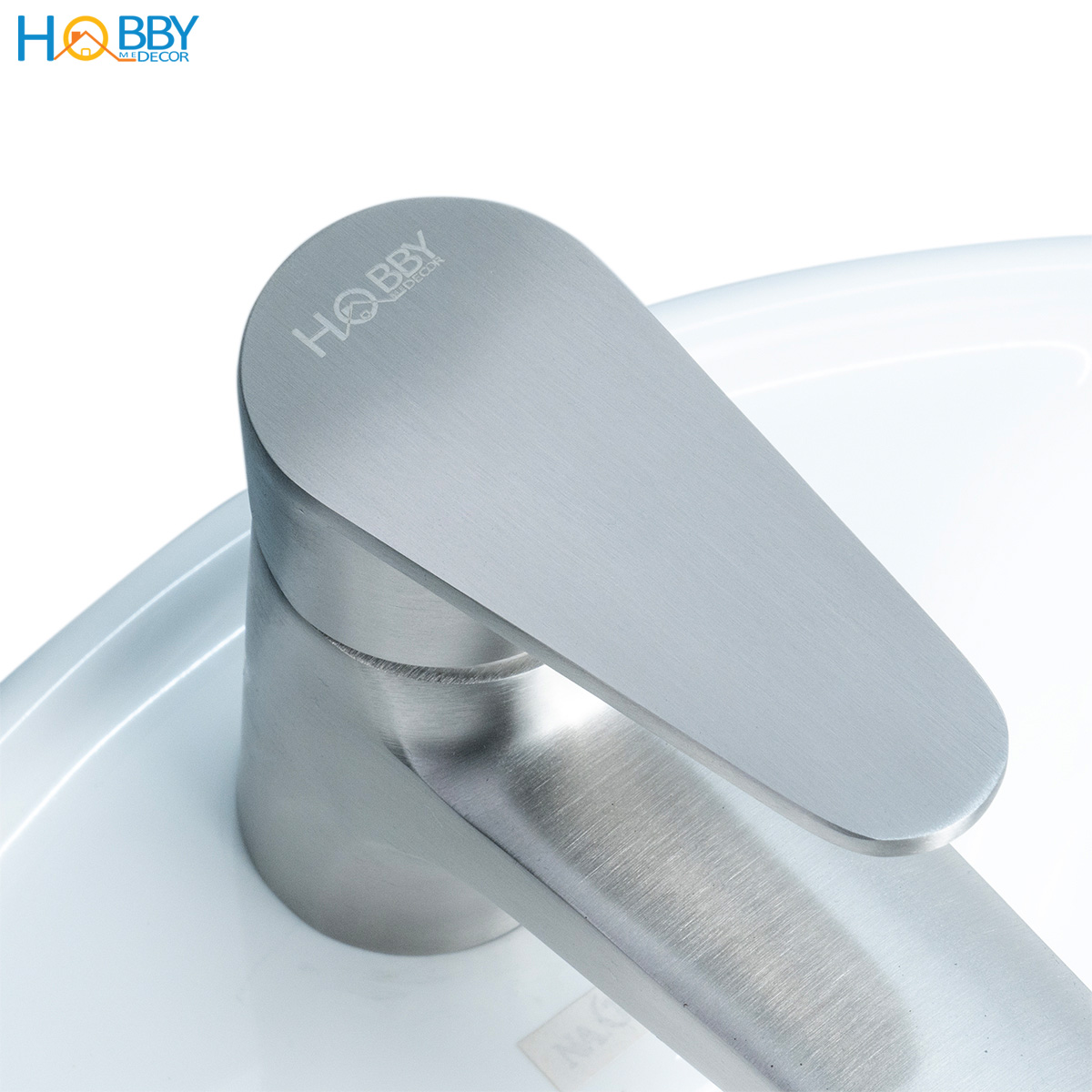 Vòi lavabo lạnh cho chậu rửa mặt inox 304 có dây Hobby Home Decor LBL1