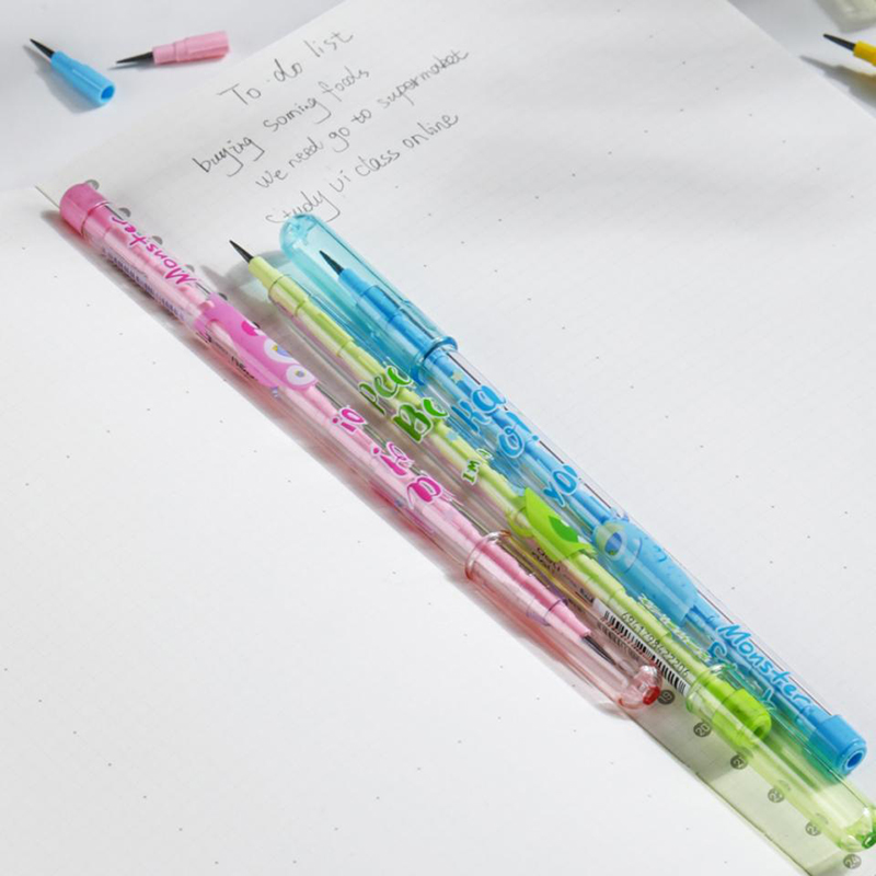 Hộp 20 bút chì khúc 2B Deli Monster C086 (11 khúc)