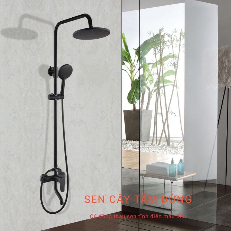 Sen Cây Điều Chỉnh Nhiệt Độ Nóng Lạnh Màu Đen GS2048D