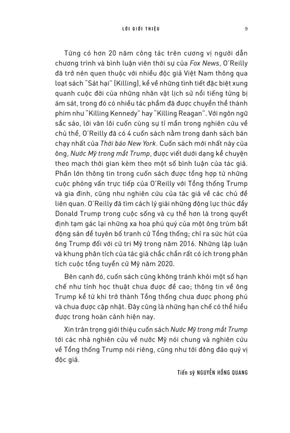 Nước Mỹ Trong Mắt Trump