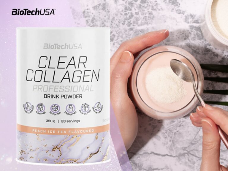 Bột Collagen Thủy Phân Clear Collagen Professional BiotechUSA – Hộp 350g