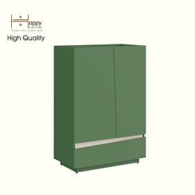 [Happy Home Furniture] VIGGO, Tủ lưu trữ 2 cửa mở - 1 ngăn kéo, 62cm x 32cm x 90cm ( DxRxC), TCM_173