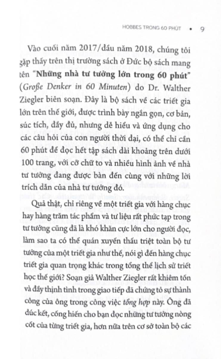 Những Nhà Tư Tưởng Lớn - Trong 60 Phút (VL)