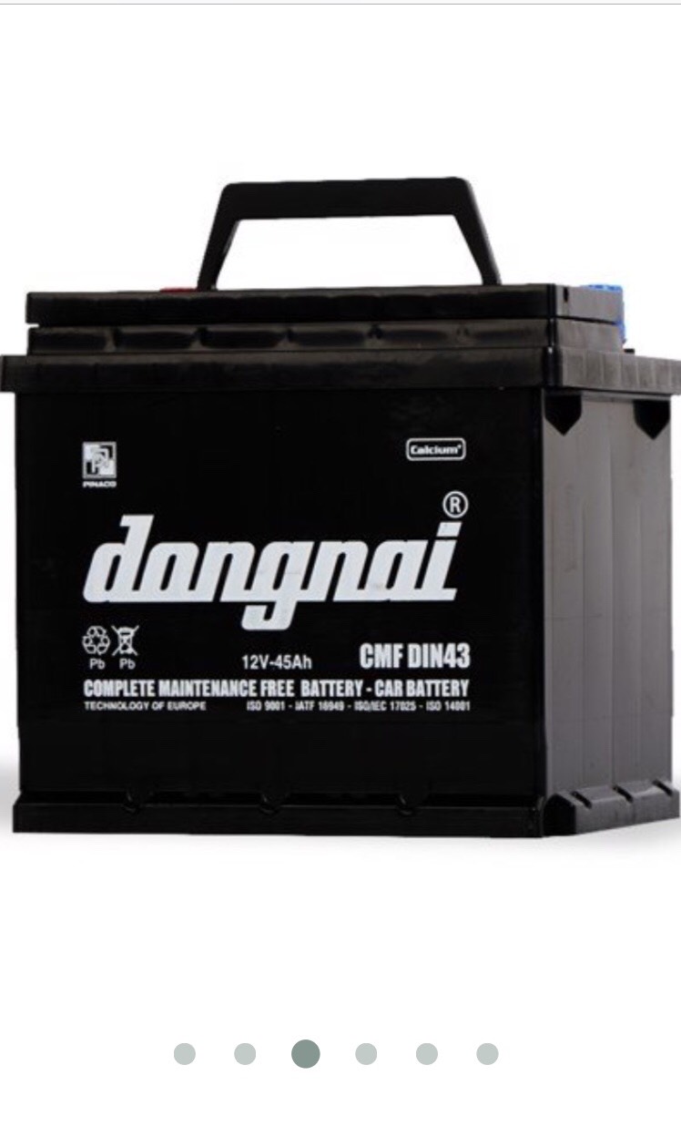 Ắc quy khô miễn bảo dưỡng ĐN CMF DIN43 - 12V - 43Ah