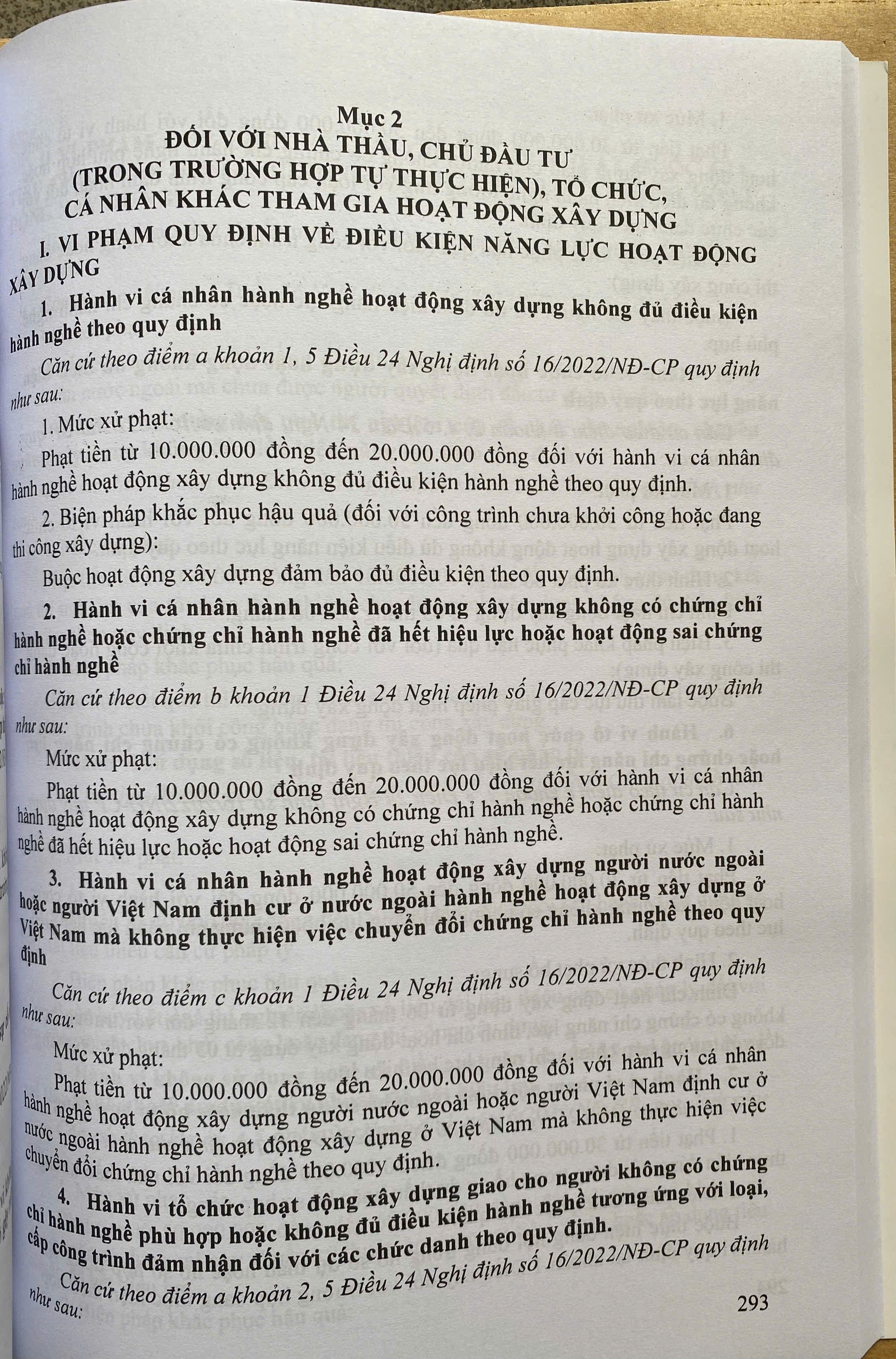 Tra Cứu Các Hành Vi Vi Phạm Hành Chính Và Mức Xử Phạt Trong Lĩnh Vực Đất Đai, Nhà ở, Xây Dựng Và Kinh Doanh Bất Động Sản