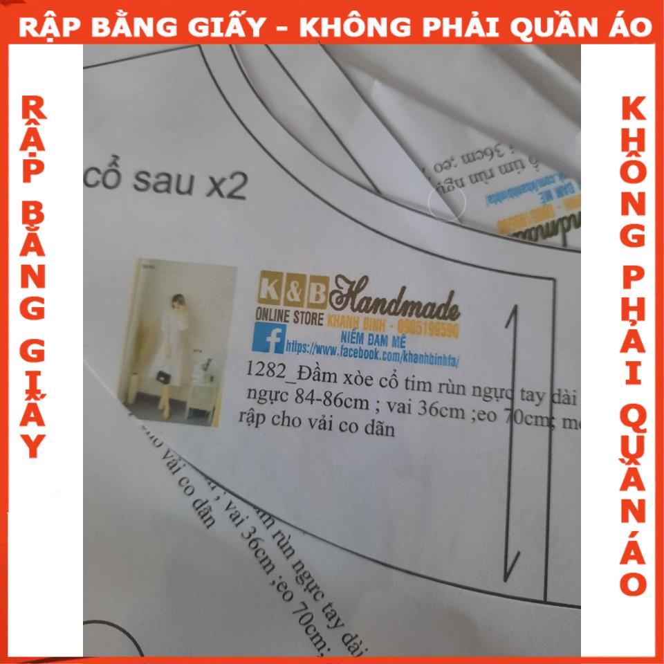 Rập giấy A0 mã 1282 (BẢN VẼ)