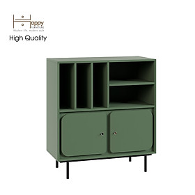 [Happy Home Furniture] SWEETY, Tủ lưu trữ nhiều ngăn - chân sắt, 86cm x 40cm x 95cm ( DxRxC), TCM_060
