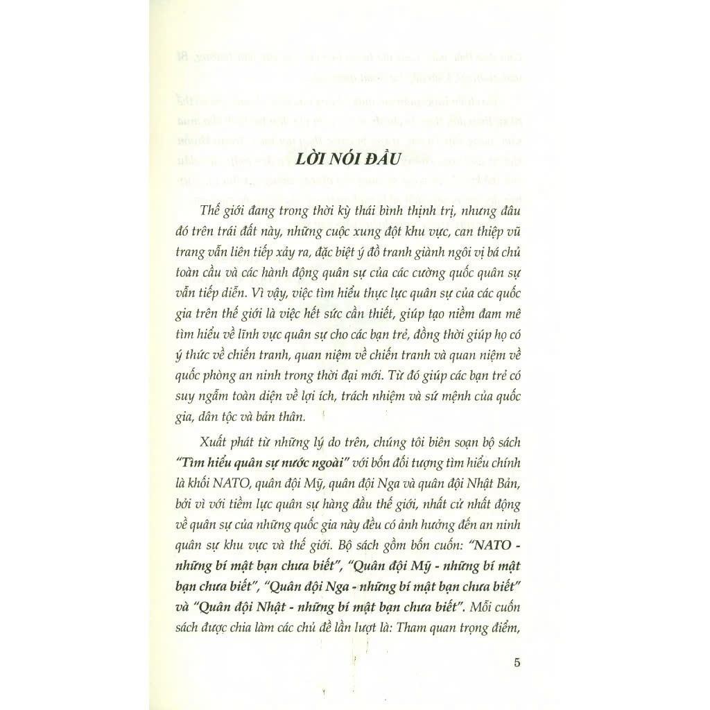 Sách - NATO - Những Bí Mật Bạn Chưa Biết - VIETNAMBOOK