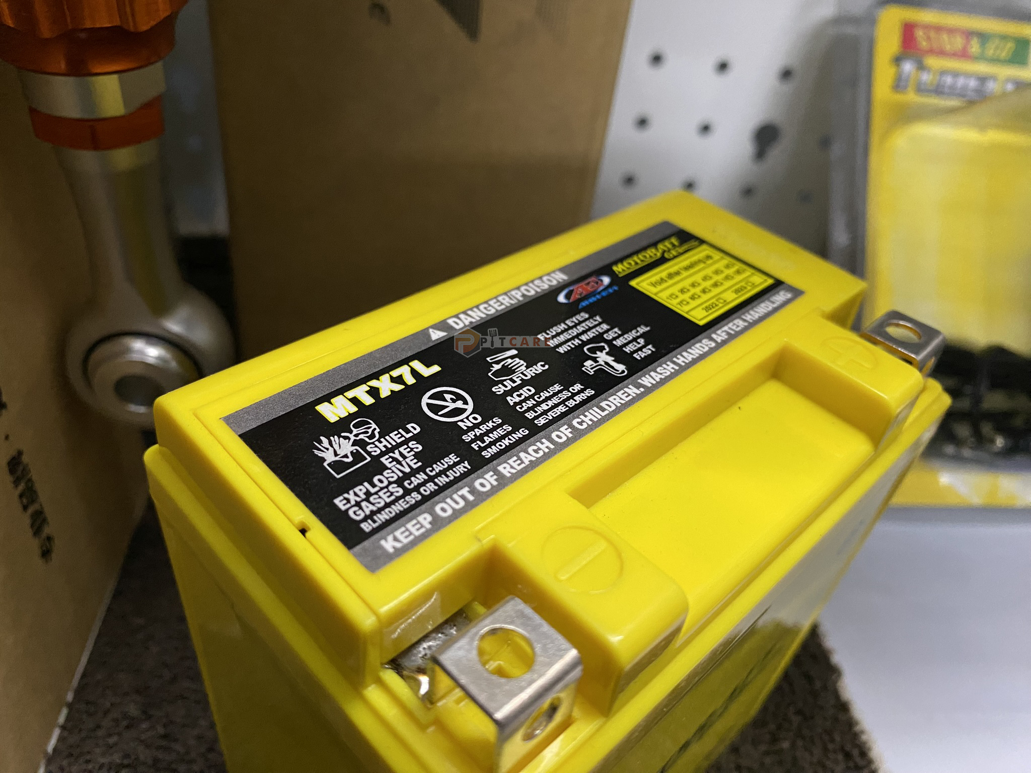 Bình Ắc Quy GEL Motobatt MTX7L 12V 7Ah CCA105 Cho SH @ Dylan