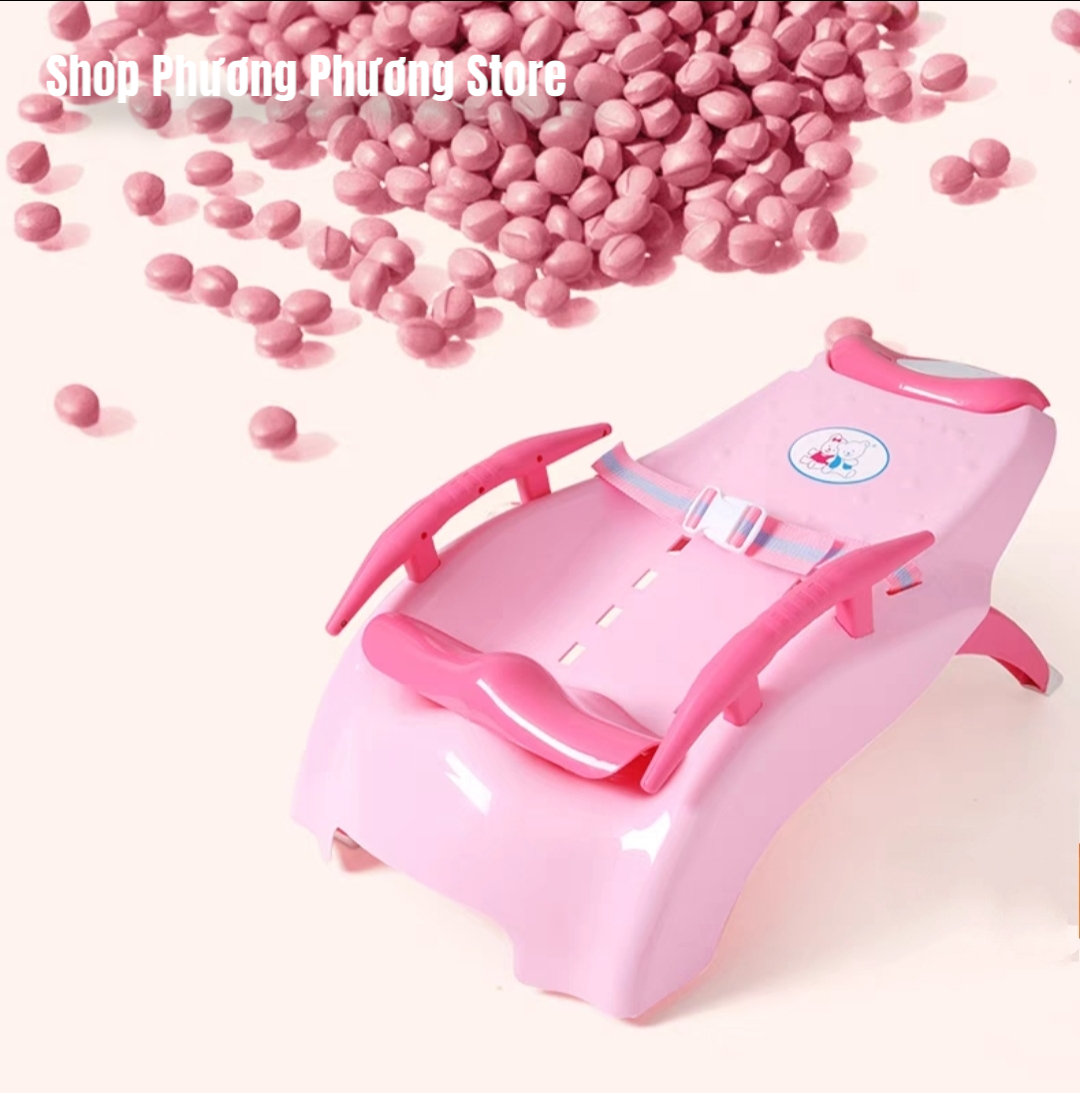 Ghế nằm gội đầu cho bé có tay vịn đại Cao Cấp tặng kèm gáo gội đầu ( màu ngẫu nhiên)