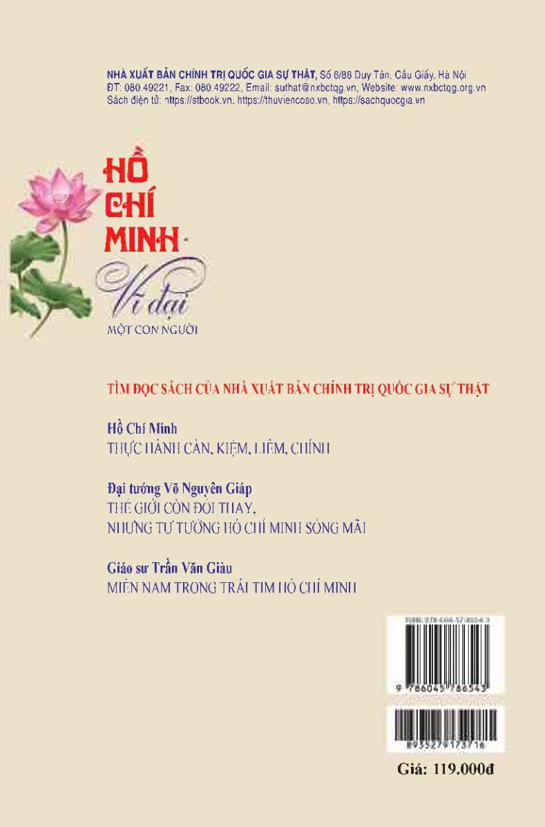 Hồ Chí Minh - Vĩ đại một con người (Tái bản, có chỉnh sửa)