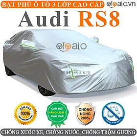 Bạt phủ xe ô tô Audi RS8 vải dù 3 lớp CAO CẤP BPXOT