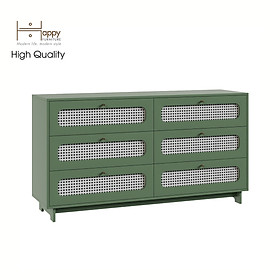 [Happy Home Furniture] MEYDAN, Tủ đựng đồ 3 tầng 6 ngăn kéo , 160cm x 45cm x 86cm ( DxRxC), THK_079