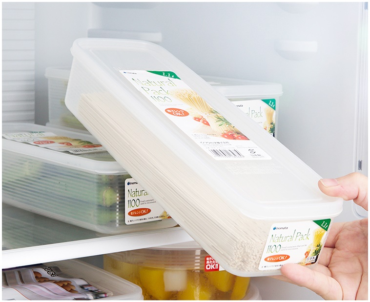 Hộp đựng thực phẩm Inomata Natural Pack dùng được trong lò vi sóng hàng nhập khẩu chính hãng (#Made in Japan)