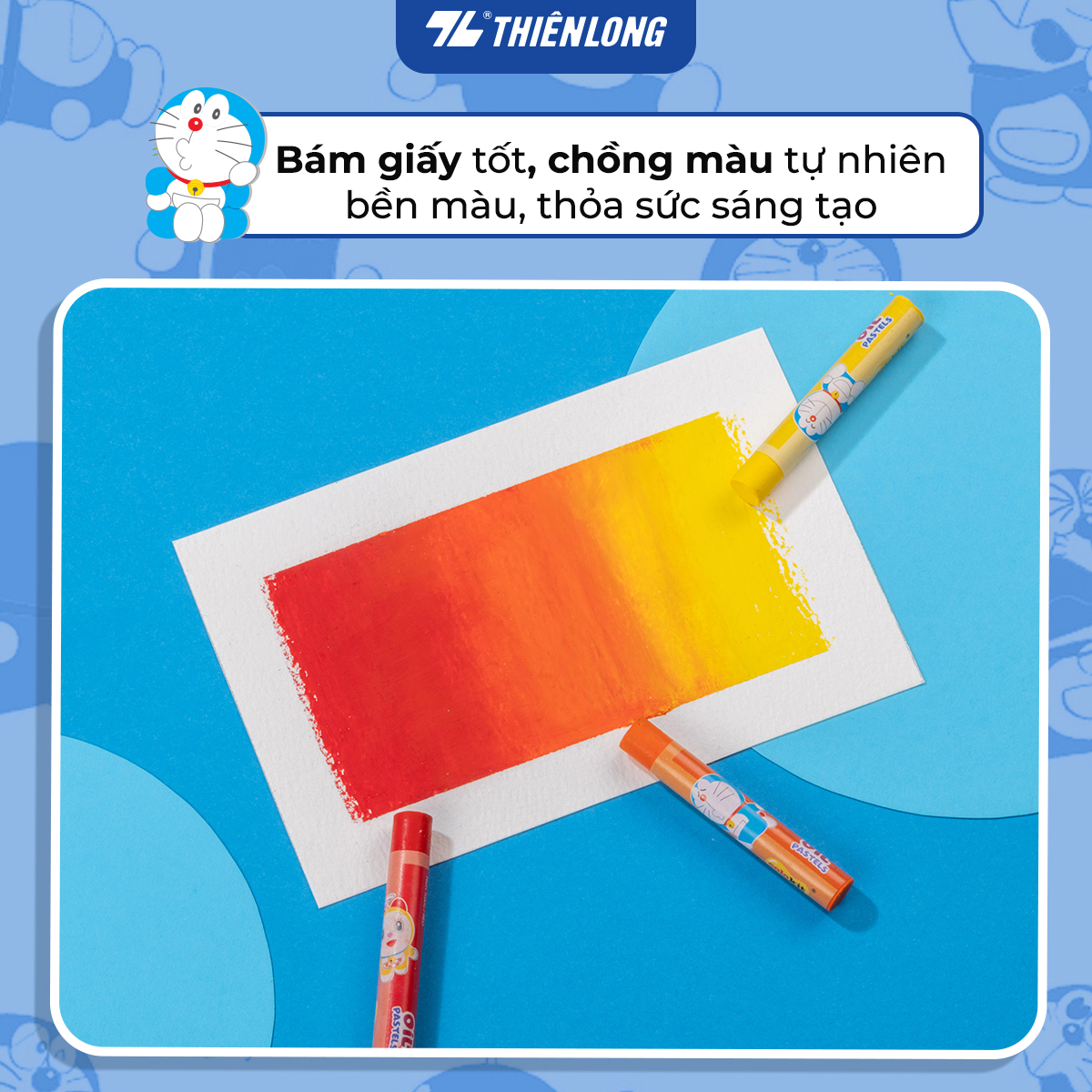 Bút sáp dầu Colokit Doraemon OP-C07/DO