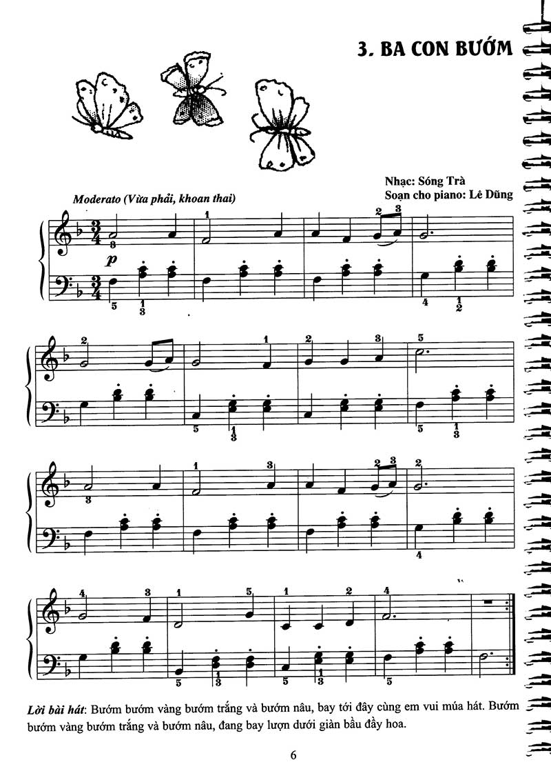 Piano Cho Thiếu Nhi - Tuyển Tập 220 Tiểu Phẩm Nổi Tiếng - Phần 3