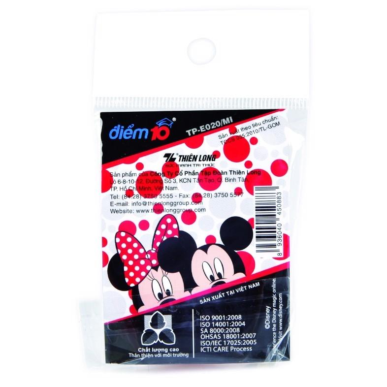Bộ 3 Gôm Điểm 10 TP-E020/MI Chuột Mickey Các Tư Thế