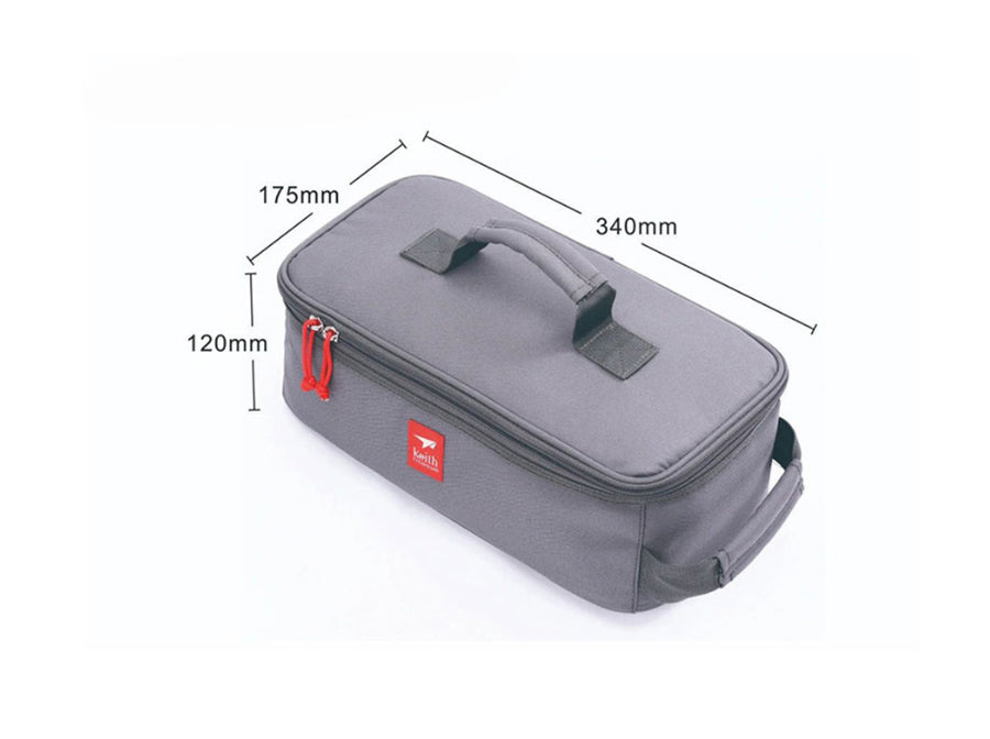 Hộp đựng đồ Titanium KEITH Ti0018 - mẫu chữ nhật thấp