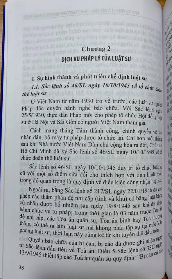 Dịch Vụ Pháp Lý ở Việt Nam Thực Trạng Và Định Hướng Phát Triển