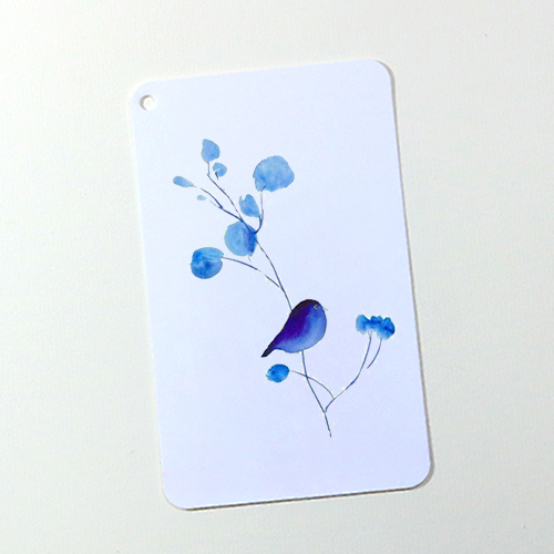 Giấy vẽ màu nước Postcard 40 tờ, vẽ các loại màu nước đẹp, vẽ đẹp cả chì giấy dày 300gsm khổ (8 x 13) cm ARW157 Green Art - Hàng chính hãng