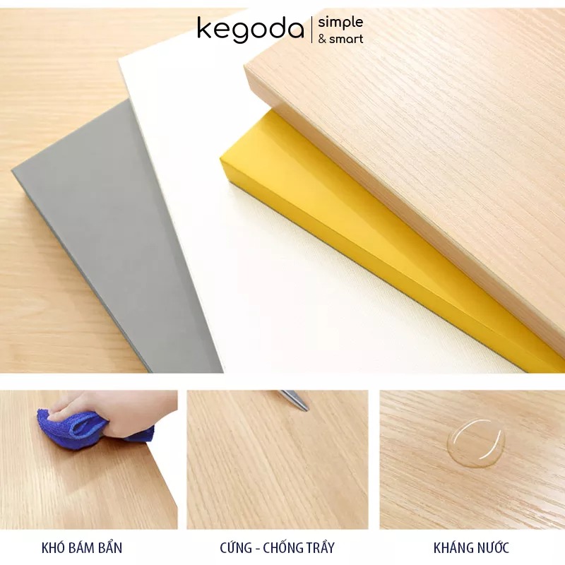 Kệ Gỗ Đầu Giường Có Ngăn Kéo Handi Thương Hiệu KEGODA KGD82