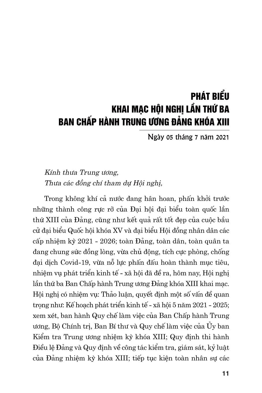 Biến thách thức thành cơ hội. Quyết tâm đột phá đưa đất nước phát triển nhanh, bền vững (bản in 2024)