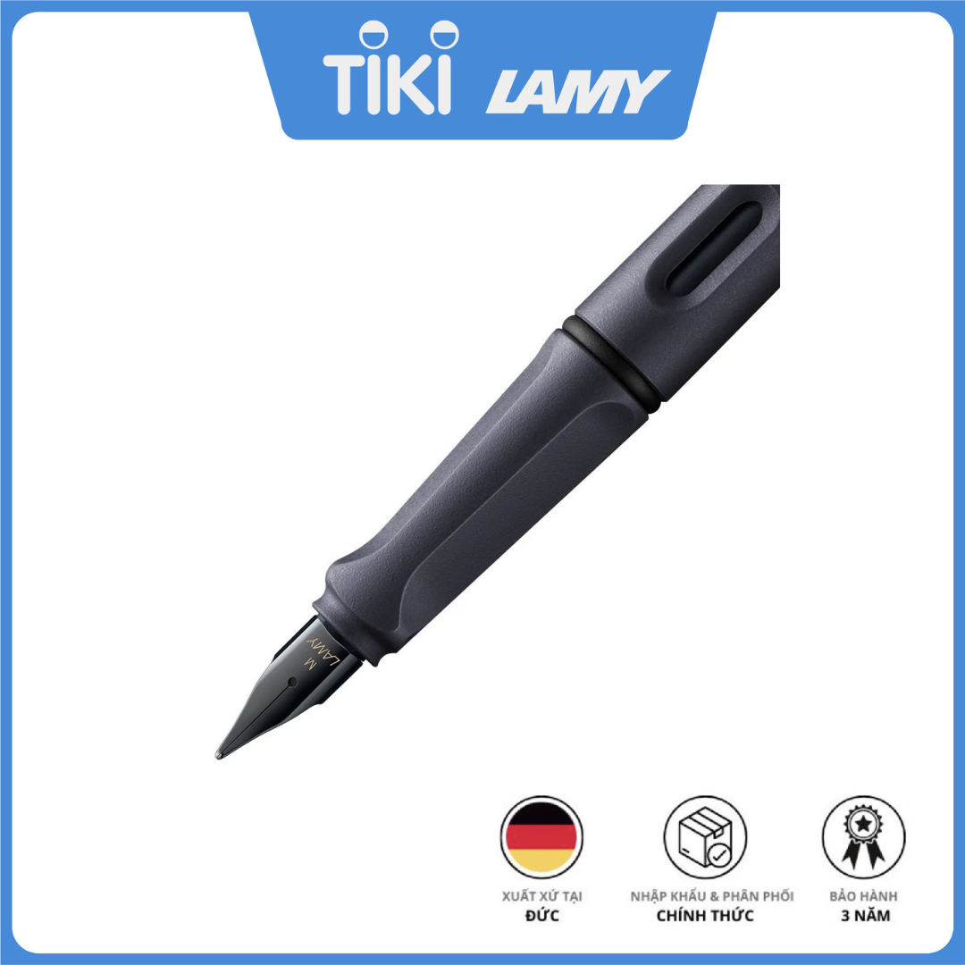Bút máy cao cấp Lamy Safari màu 0E2 - Steel black