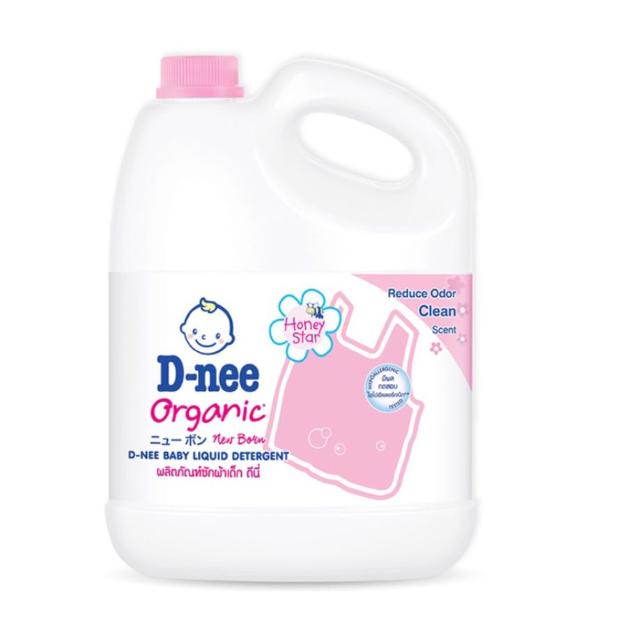 Nước giặt Dnee 3000ml xanh/hồng/trắng - Thái Lan