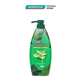 Dầu Gội và Xả Palmolive Naturals Ultra Smooth Aloe Vera 600ml