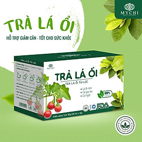 Giá Sỉ 10 Hộp Trà Lá Ổi Mychi Giam Cân Tan Mỡ Ngừa mỡ máu tiểu đường