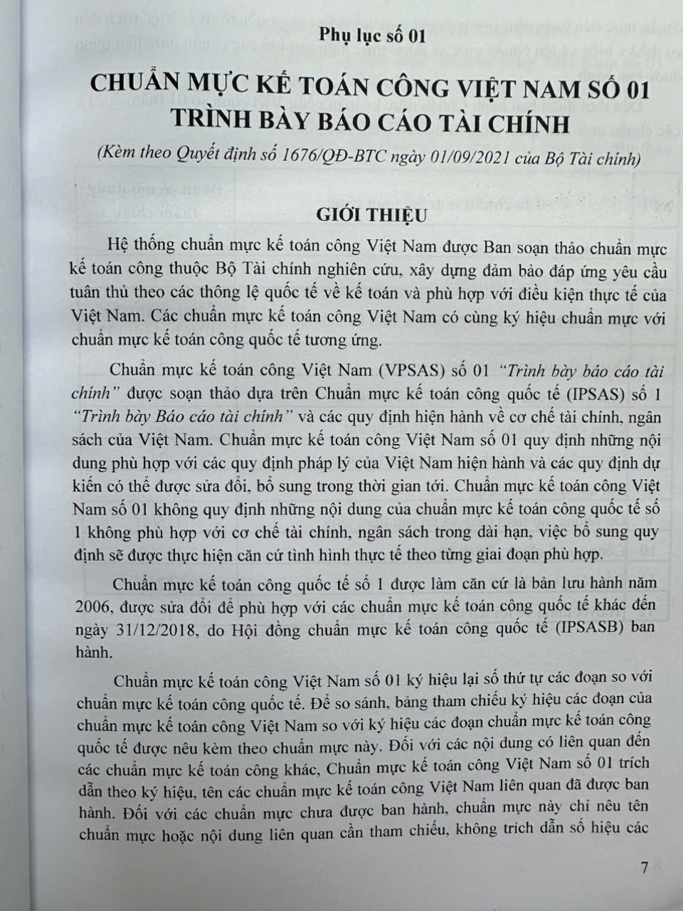 Sách Hệ Thống Chuẩn Mực Kế Toán Công Việt Nam – VPSAS (V2526T)